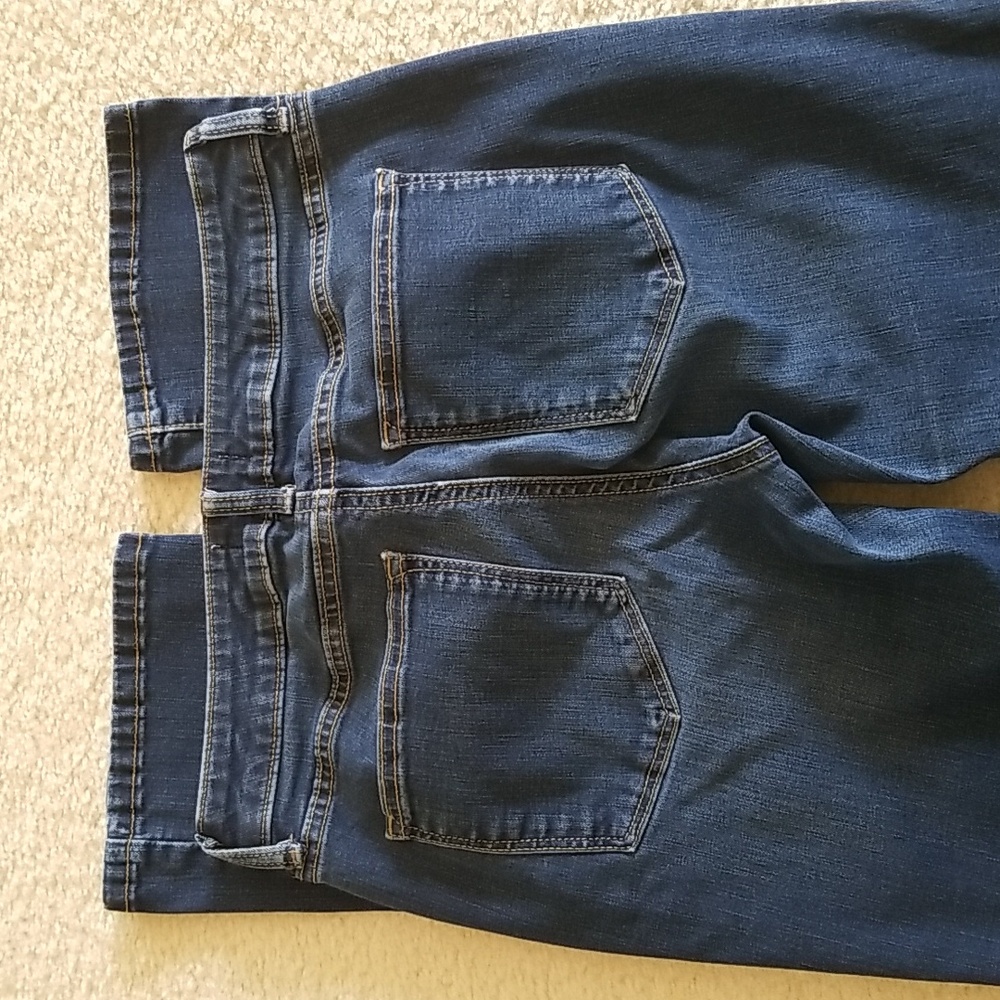 Ladies boot cut blue jeans - Picture 3 of 4